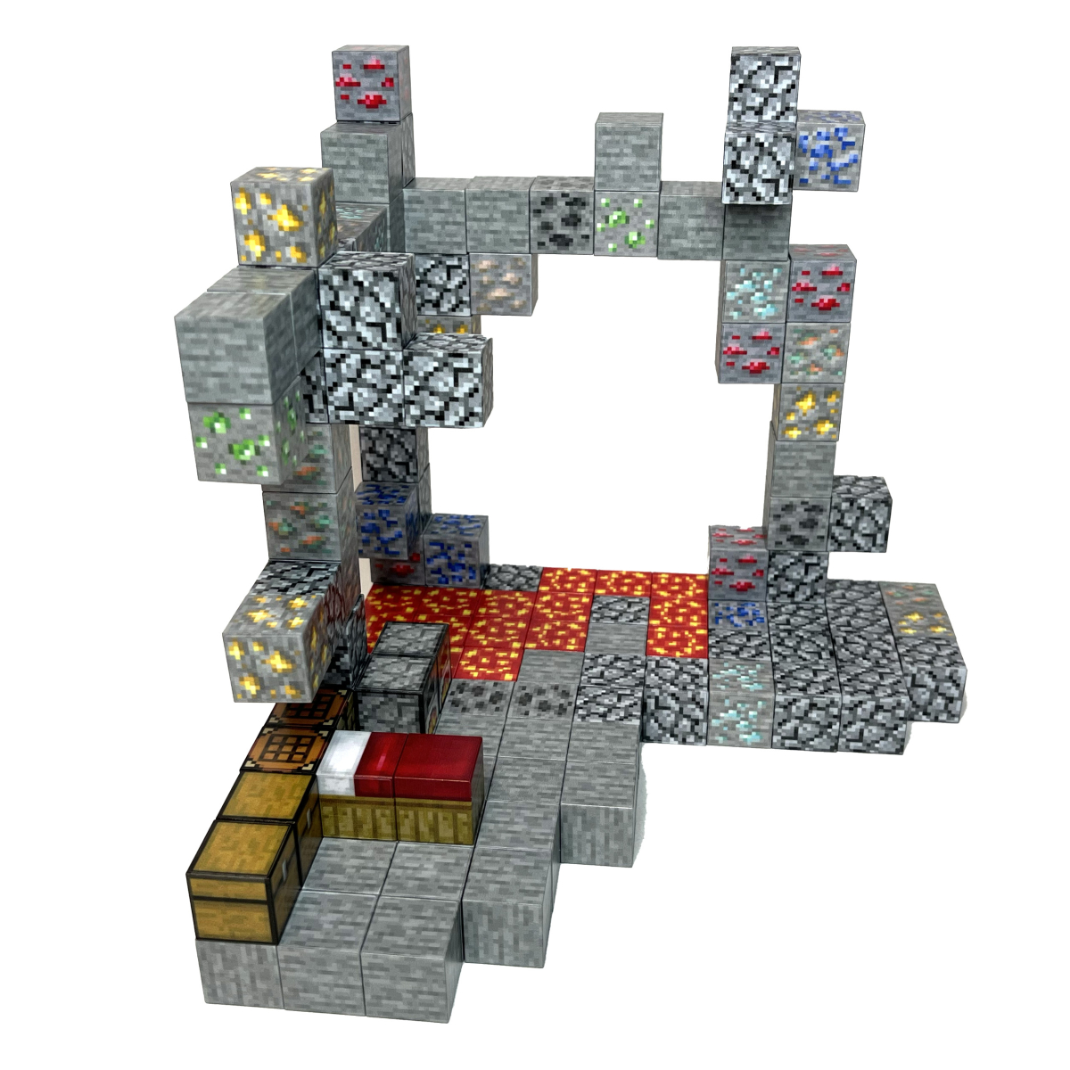 Магнитный конструктор Minecraft с 130 блоками – идеальная игрушка для творчества и развития. Собирайте шахты, пещеры и подземные миры, вдохновленные любимой игрой. Подходит для детей и взрослых, стимулирует воображение и моторику. Отличный подарок для любителей Minecraft. Магнітний конструктор Minecraft із 130 блоками – ідеальна іграшка для творчості та розвитку. Збирайте шахти, печери та підземні світи, натхненні улюбленою грою. Підходить для дітей та дорослих, стимулює уяву та моторику. Чудовий подарунок для любителів Minecraft. Ublock Україна